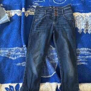 Refuge Dark Blue Skinny Jeans